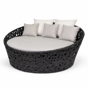 Abstract Loveseat 63"